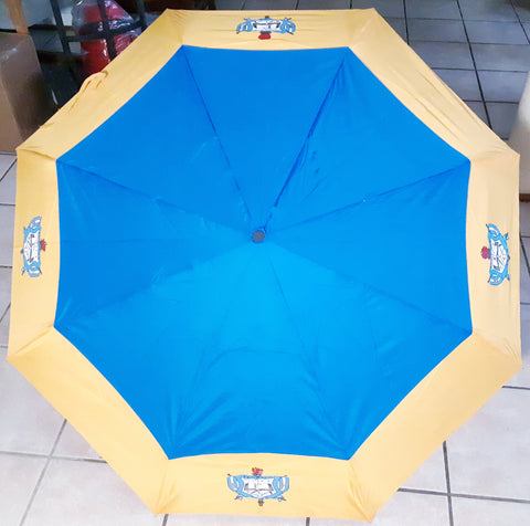 Sigma Gamma Rho Sorority Hurricane Large Umbrella Blue Handle