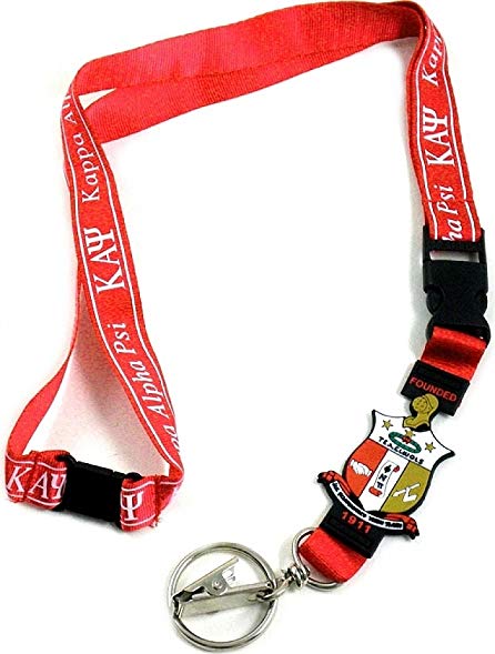 Delta Sigma Theta Sorority Lanyard w/ PVC Shield