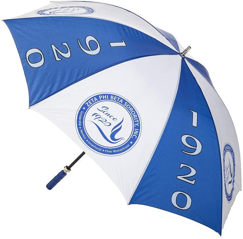 Zeta Phi Beta Sorority Sorority 30" Jumbo Umbrella