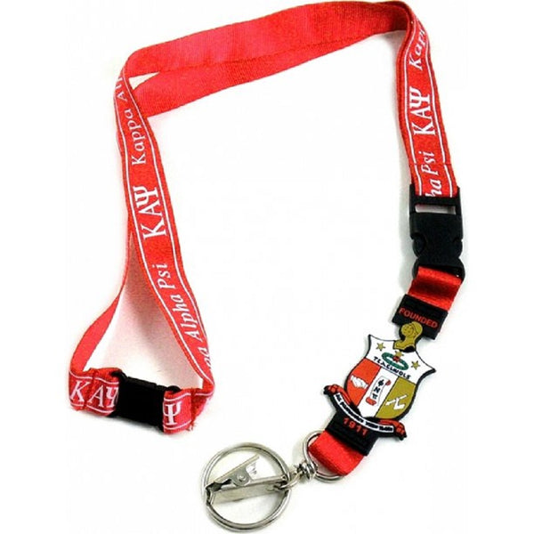 Kappa Alpha Psi PVC Lanyard Key Chain