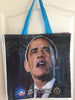 New Barack Obama The 44th U S President Signing In Oval Office Comomerative " 18 x 18 Extra Large Full Color Glossy - Shopping Bag / 4 Sided