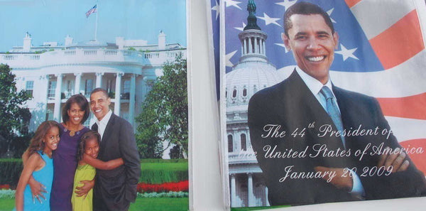 President Obama & Family Four sided Bag