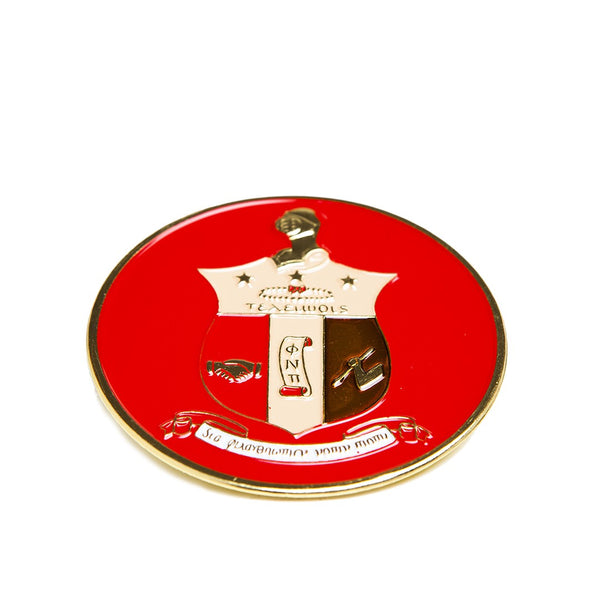 Kappa Alpha Psi Fraternity Round Car Tag Ba