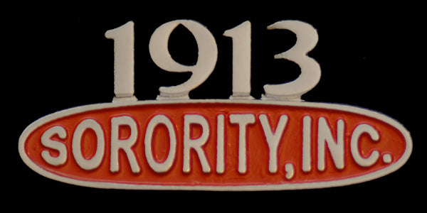 Delta Sigma Theta Sorority,Inc. Red Lapel Pin