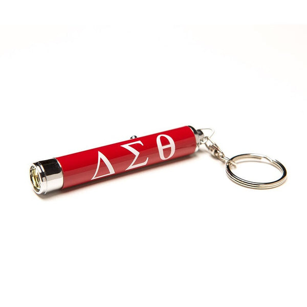 Delta Sigma Theta Sorority Torch Light Keychain