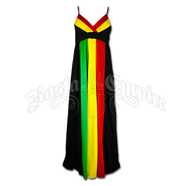 RASTA AND REGGAE LONG EMPRESS DRESS