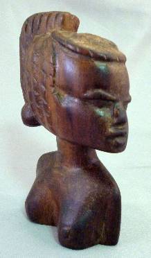 Beautiful Nigerian Woman Statue