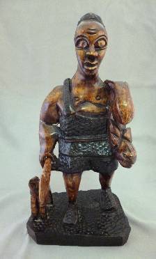 Great African Hunter Statue