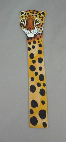 Leather Cheetah Bookmark