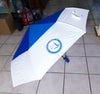 Zeta Phi Beta Sorority Hurricane Large Umbrella Blue Handle (White)