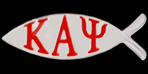 Kappa Alpha Psi Greek Fish Lapel Pins