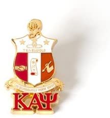 Kappa Alpha Psi 3D Color Shield Pin w/ Letters