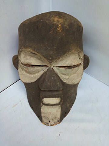 Antique SONGYE Shield Mask From Congo 14x9x12 in