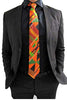 African Kente cloth pattern Men Necktie: Style 5 "Set"
