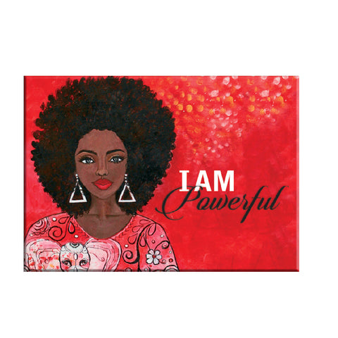 "I Am Powerful" Magnet by Gbaby