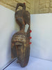 Antique Bambara Mask from Mali West Africa 25x8 in