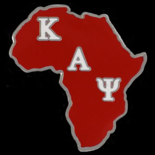 Kappa Alpha Psi Greek Africa Lapel Pin