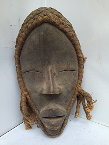 Antique And Unique Dan Mask from Ivory Coast 10x6 in