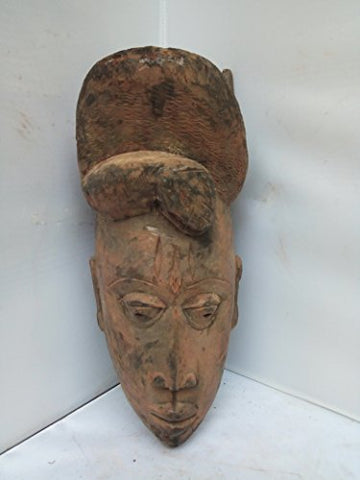 Antique Yoruba Gelede Mask From Nigeria 14x5 in
