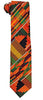 African Kente cloth pattern Men Necktie: Style 5 "Set"