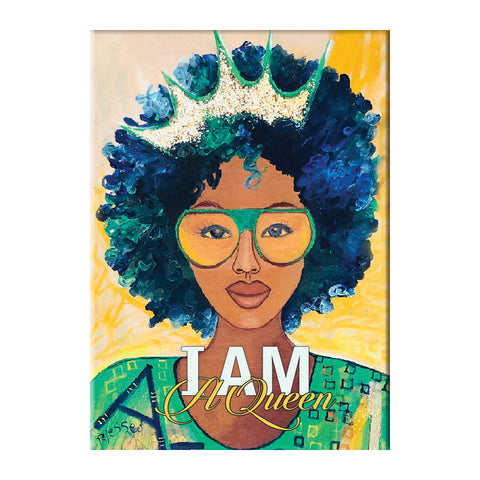 "I Am A Queen" Magnet by Gbaby