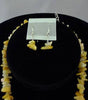 Stone Cross Necklace Set
