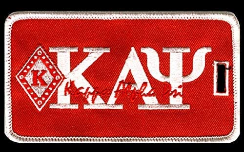 Kappa Alpha Psi Embroidery Id/luggage Tag 3 Letters