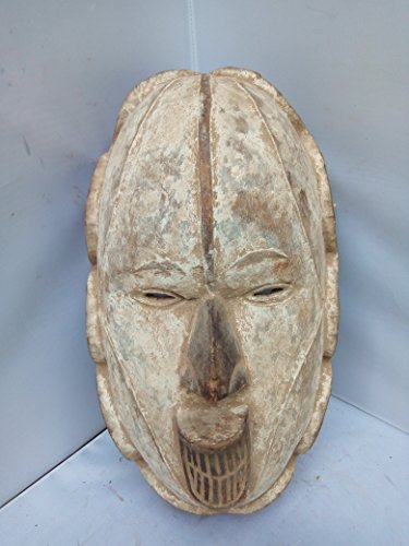 Antique Igbo Mask From Nigeria 16x9 in