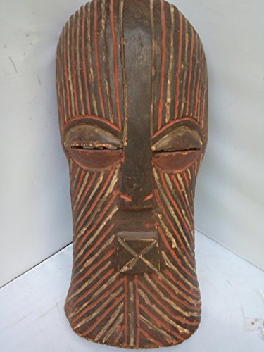 Antique Songye Mask From 19x9 in