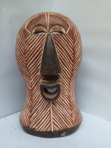 Antique Songye Mask From Congo 14x8 in