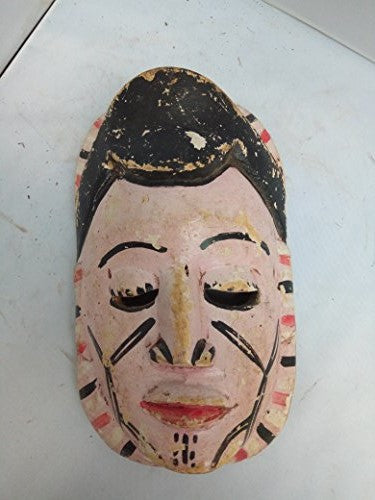 Unique Ekpo Igbo Mask From Nigeria 10x6 in