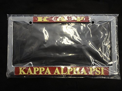 Kappa Alpha Psi Silver License Plate