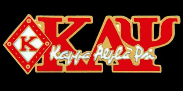 Kappa Alpha Psi Red Signature Lapel Pin