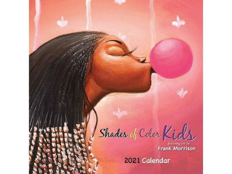 Shade of Color Kids By Frank Morrison 2021 Calendar