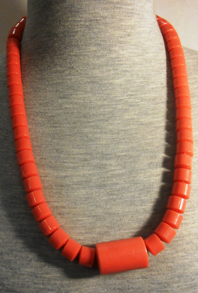 African Traditional Coral Necklace