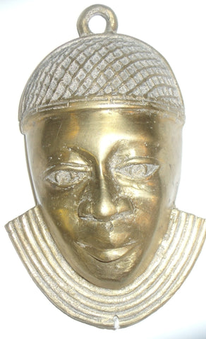 BRONZE NIGERIA MASK