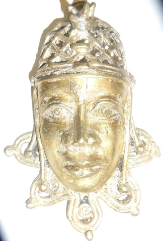 BRONZE NIGERIA MASK