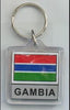African & Carribbean Flag Keychains (Select Country)