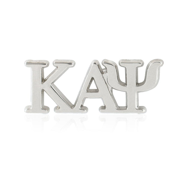 Kappa Alpha Psi 3 Letter Silver Pin