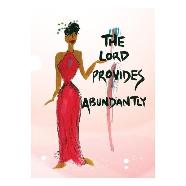 "The Lord Provides Abundantly" Cidne Wallace Magnet