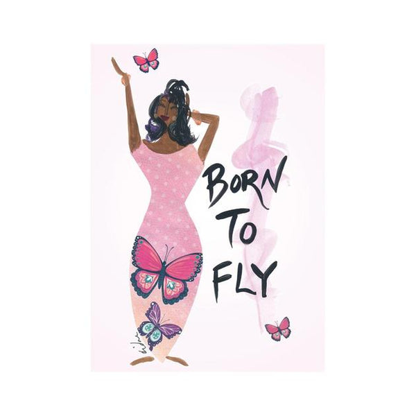 "Born To Fly" Cidne Wallace Magnet