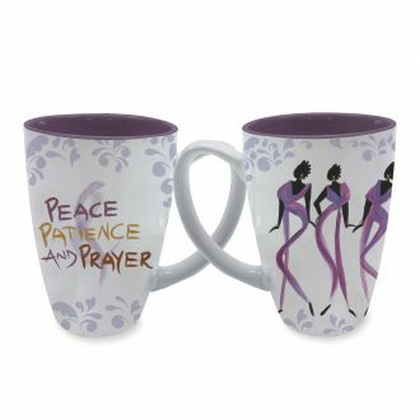 "Peace, Patience, and Prayer" Mug