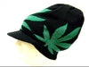 Rasta Marijuana "Weed" Hat