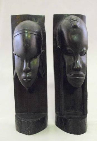 Masaai Couple Bookends