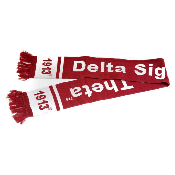 Delta Sigma Theta Winter Scarf