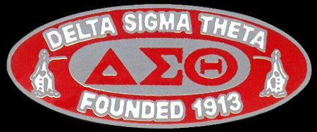 Delta Sigma Theta Sorority Founding Lapel Pin