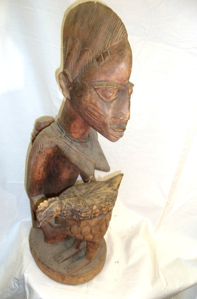 Shango Yoruba Statue Mother And Child