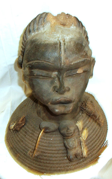 Double Head Reliquary Figure