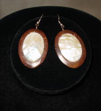 Coconut & Seashell Earring