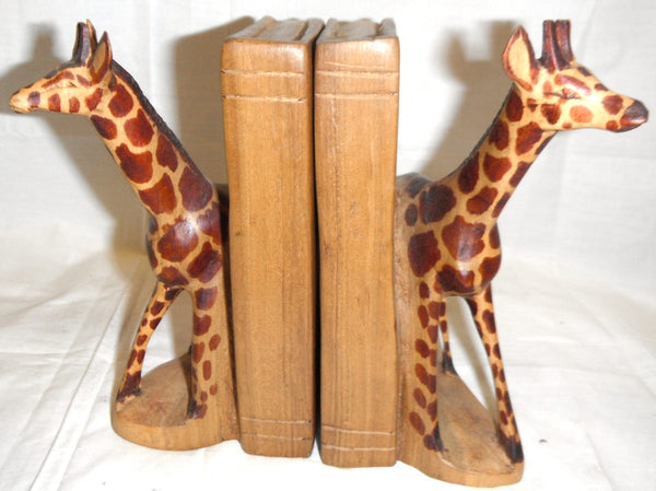 Giraffe Bookends